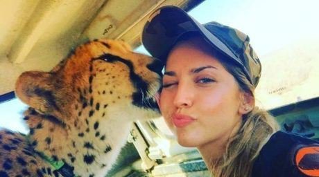 Британка спасла малыша гепарда от браконьеров, а потом не смогла оставить его в приюте